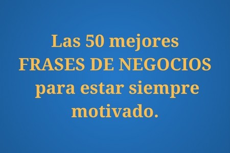 Frases de negocios